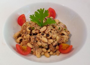 Thunfischsalat (statt Tintenfisch)