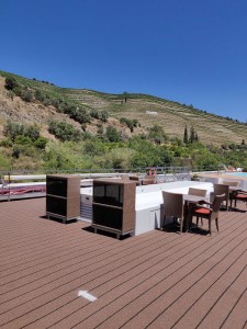 offenes Sonnendeck