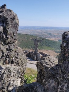 Christusstatue am Berg Marofa