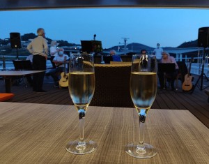 noch ein Gläschen Sekt