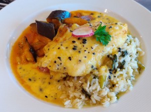 Schwertfisch mit Passionsfruchtsauce