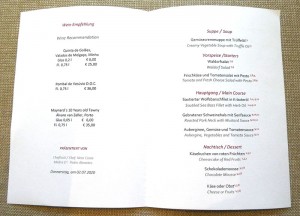 Mittagessen Tag 2