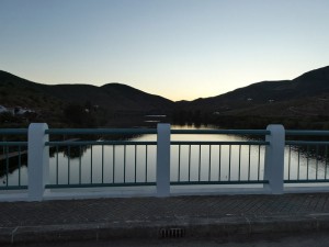 Auf der Brücke