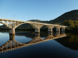 Brücke am Morgen