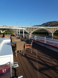 offenes Sonnendeck