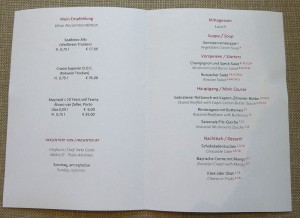 Mittagessen Tag 5
