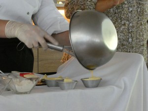 Füllung einfüllen