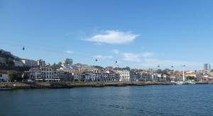 Einfahrt nach Porto