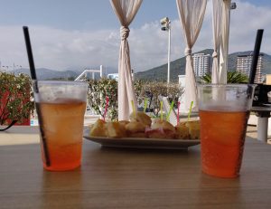 ein Apérol Sprizz zur Einstimmung