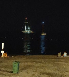 S.Y. Chronos vor Amalfi