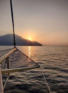 Sonnenaufgang bei Amalfi