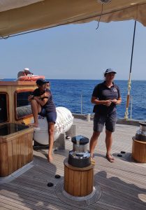 Segelkunde mit Kasia