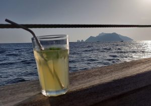 Sundowner vor Capri