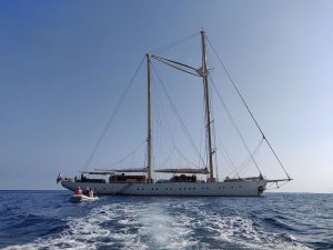 S.Y. Chronos vor Capri