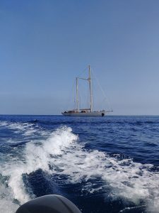 S.Y. Chronos vor Capri