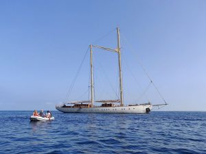 S.Y. Chronos vor Capri