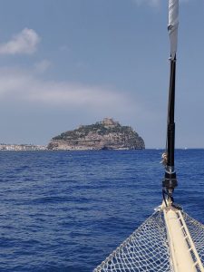 Anfahrt auf Ischia
