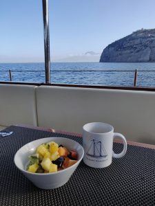 Frühstück mit Aussicht - Vesuv