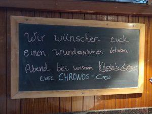 Abschied von der Crew