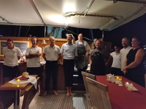 Abschied von der Crew