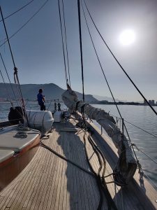 Auf dem Weg zur Marina d´Arechi