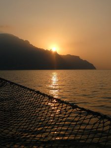 Sonnenaufgang bei Amalfi