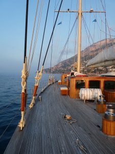 vorderes Deck