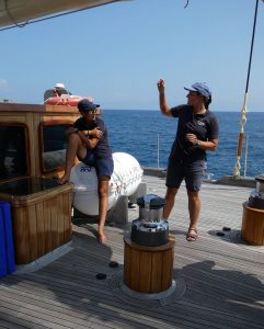Segelkunde mit Kasia