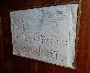 Plan der S.Y. Chronos