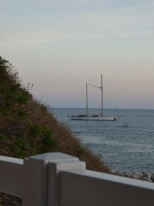 S.Y. Chronos vor Procida