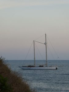 S.Y. Chronos vor Procida