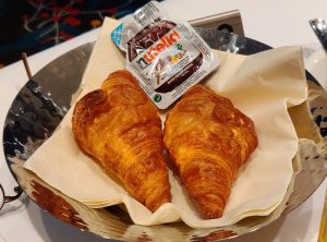 Croissants mit Nutella