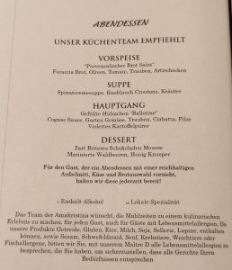 Abendessen