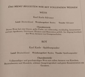 Weinempfehlung