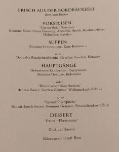 Abendessen