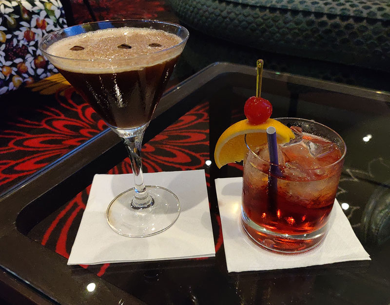 Espresso Martini und Negroni