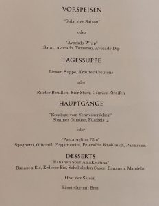 Mittagessen
