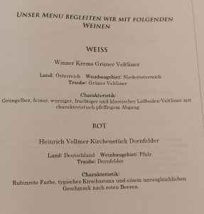 Weinempfehlung