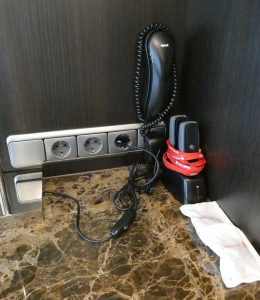Steckdosen, Kabinentelefon, QuietVox Geräte