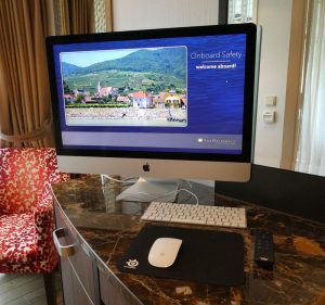 iMac auf der Kabine