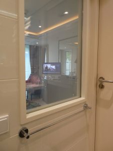 Fenster durchsichtig