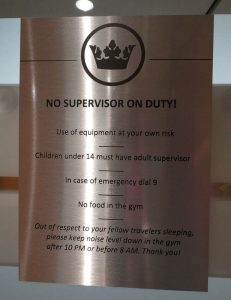 Fitnessraum