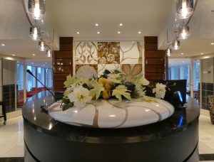 Atrium und Rezeption