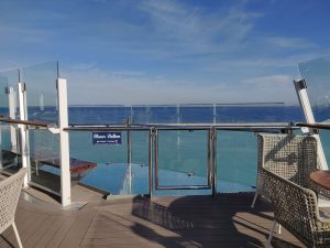 Blauer Balkon