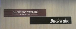 Anckelmannsplatz - Backstube
