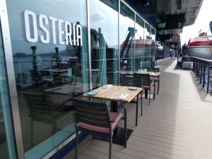 Osteria - Außenbereich