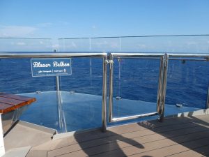 Blauer Balkon