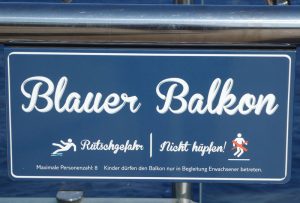 Blauer Balkon