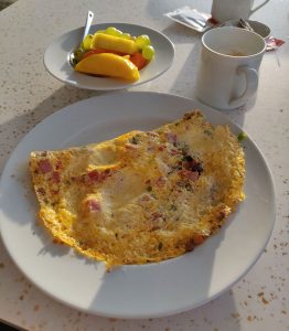 Omelett zum Frühstück
