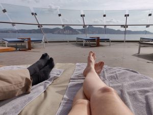 Relaxen auf dem X-Sonnendeck